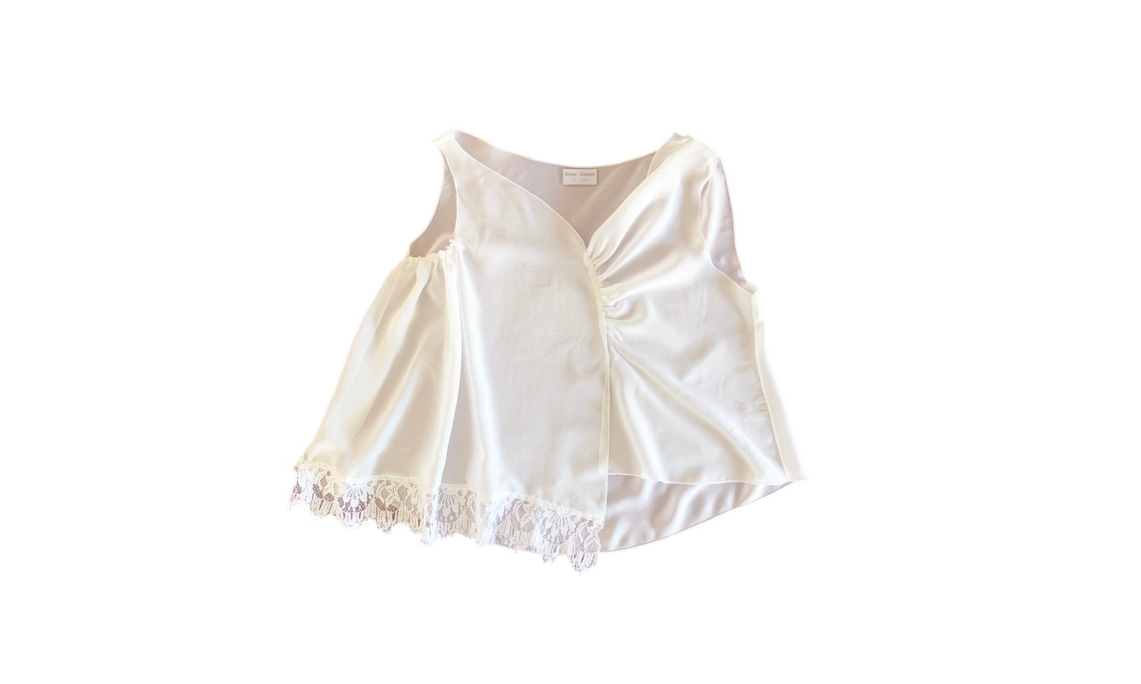 White 2024 silk top